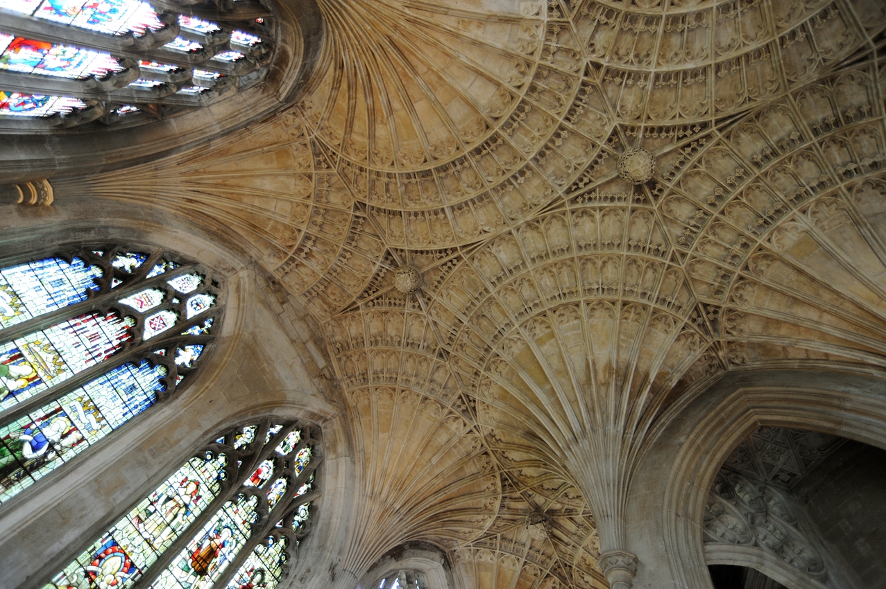 The ceiling in the New Building, probably designed by John Wastell